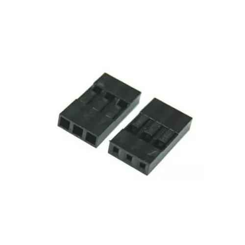 Conector Dupont mama 3P 2.54mm