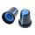 Capac, knob potențiometru 6mm,15x7 albastru