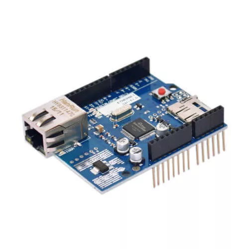 Shield Ethernet W5100 R3 Ethernet cu SD