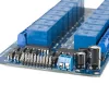 Releu cuplaj opto-cuplaj 12V 16 canale, sursă electrică LM2576 