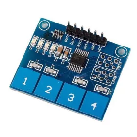 Modul senzor atingere capacitiv 4 canale TTP224