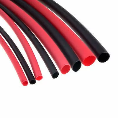 Tub termocontractabil 1m 2.5mm Roșu