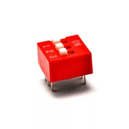 Comutator DIP switch,DP-3P, 2.54mm