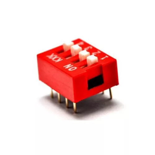 Comutator DIP switch,DP-4P, 2.54mm
