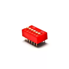 Comutator DIP switch,DP-6P, 2.54mm