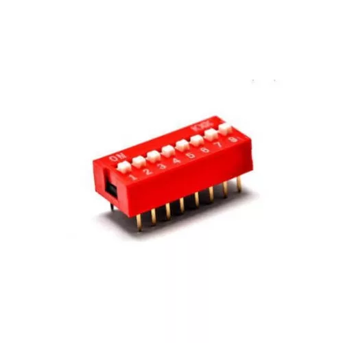 Comutator DIP switch,DP-8P, 2.54mm