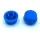 Capac buton 6x6x7.3mm albastru