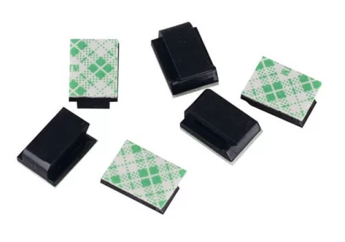 Fixator cablu autoadeziv NC-912 negru
