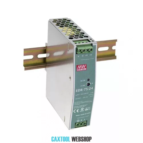 Sursă de alimentare Mean Well  EDR-75-12 76W 12V  6,3A