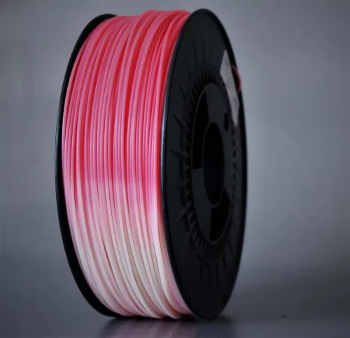 ABS-Filament 1.75mm schimbător de culoare termo roșu rece/alb cald