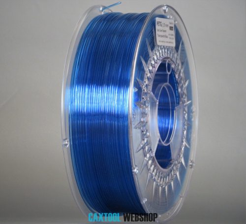 PETG-Filament 1.75mm translucid albastru
