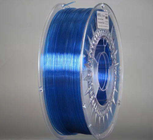 PETG-Filament 1.75mm translucid albastru