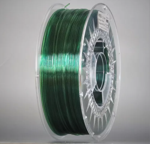 PETG Filament 1.75mm translucid verde