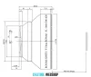 Fibra marker F-theta obiectiv 300*300 mm