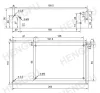 Sursă de alimentare pentru markerul de fibră optică 24V 10A, HF240W-S-24