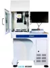 Marcator cu laser cu fibră optică cu design de birou cu geam de protecție CAXTM_FHC_50W