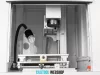Design de masă cu laser cu fibră de marcare cu laser de masă complet închis 20W