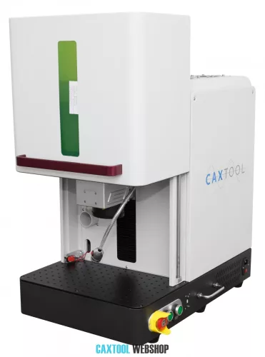 Marker laser cu fibră optică cu design mini ecranat CAXTM_MINI_SAF_20W