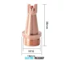 Hand-held Laser Welding Head Nozzle M16 (Single wire) ES-16