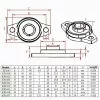 Rulment capsulat KFL08 8mm
