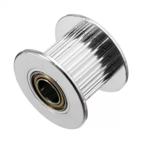   Idler întinzător centură GT2 pentru ax de 6mm cu dinți T20 gaură 5mm 