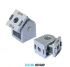 B6 conector articulat 20 x 20 mm
