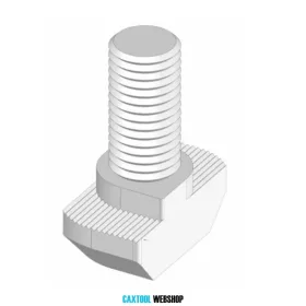 B8 surub cu cap ciocan M8x30
