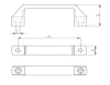 I6 Handle 114x24,2x6 mm