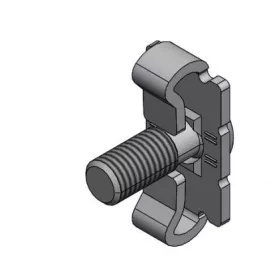 I8 standard-fastening set, 8mm groove