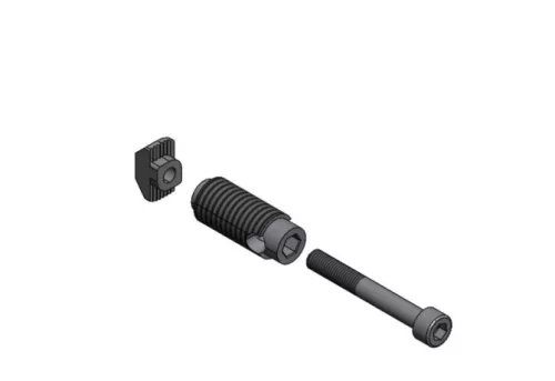 B10 Automatic connector with nut 50x50