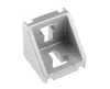B10 corner bracket 45x45, 10mm groove