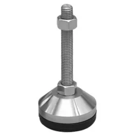   B10 Picior de nivelare D60-M12*100 cu inserție antiderapantă