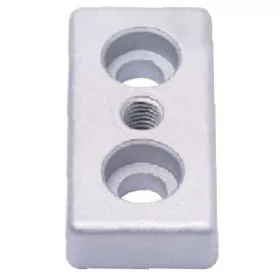 B10 4080 Foot plate pentru profile aluminiu, M12