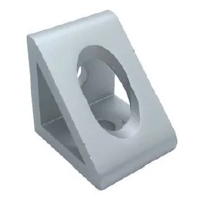 B10 angle corner connection 45x45 mm, 10mm groove
