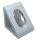 B10 angle corner connection 45x45 mm, 10mm groove