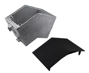 B10 Coltar 135 grade 45 x 45mm, canal 10