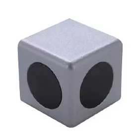 B10 Conector cub 45x45 mm, 2D, canal 10, set