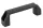Mâner 90x36 mm, Alu, negru