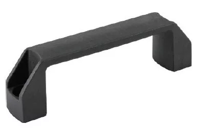 Mâner 90x36 mm, Alu, negru