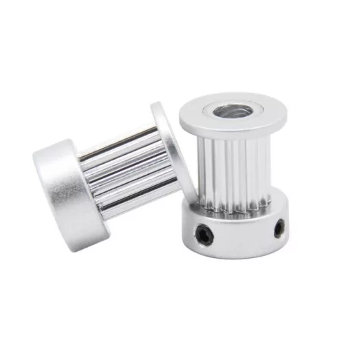 Fulie dințată 16 dinți pentru curea GT2 10mm ax metru 5mm 