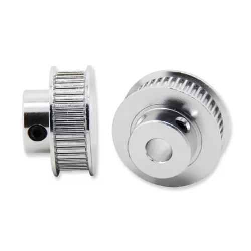 Fulie dințată 40 dinți pentru curea GT2 10mm ax metru 5mm 