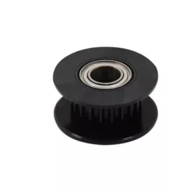   Fulie rolă întinzătoare GT2 6mm 20 dinți ax metru 3mm negru