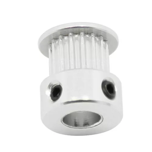 Fulie dințată 20 dinți pentru curea GT2 6mm ax metru 6mm 
