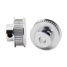 Fulie dințată 80 dinți pentru curea GT2 6mm ax metru 5mm 