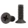 Şurub cap ingropat PH Phillips DIN 965 4.8 DSB negru M5x12