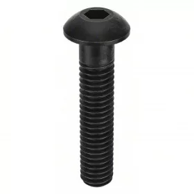   Şurub cu cap bombat şi locaş hexagonal DIN 7380 10.9 DSB negru M5x30