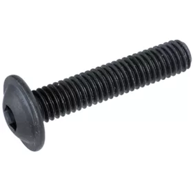   Şurub cu cap bombat şi locaş hexagonal cu flanșă DIN 7380-FL 10.9 DSB negru M4x20
