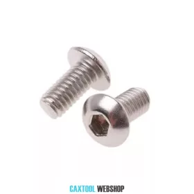   Şurub cu cap bombat şi locaş hexagonal DIN 7380 10.9 otel zincat M5x12