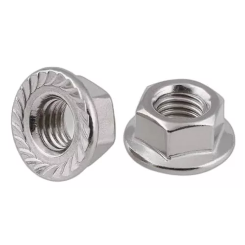 Piuliță cu flanșă hexagonală DIN 6923~ 8.8 otel zincat M8