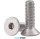 Surub metric cap inecat DIN 7991~ 10.9 otel zincat M8x50